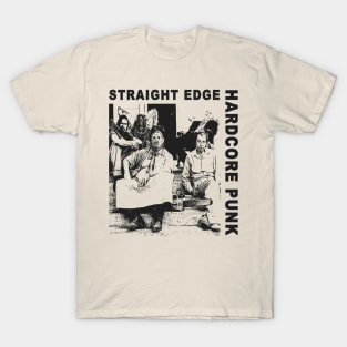 classic straight edge hardcore punk T-Shirt